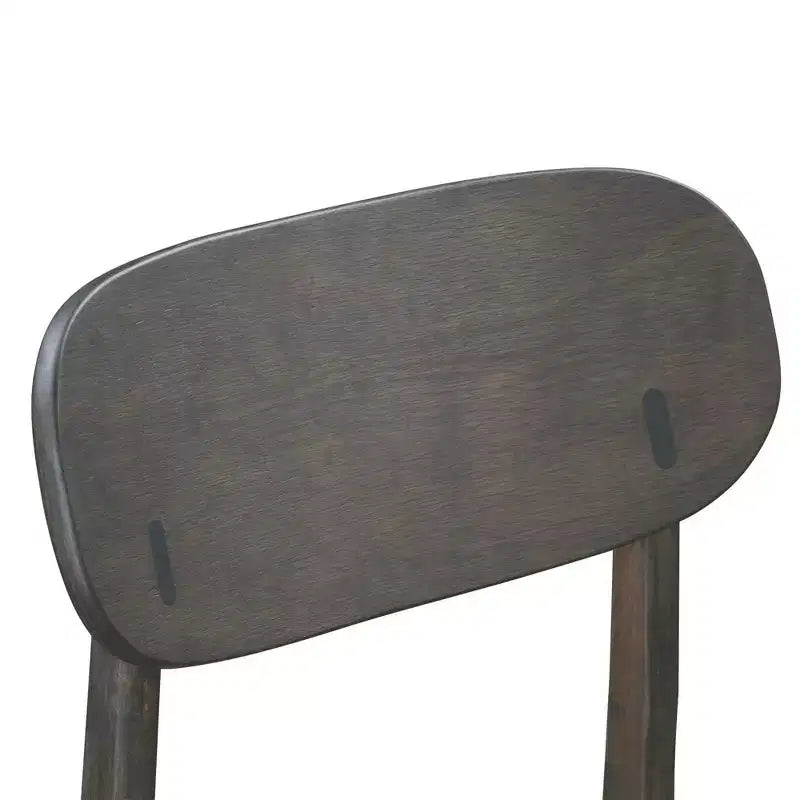Chaises de salle à manger finition Carbonite