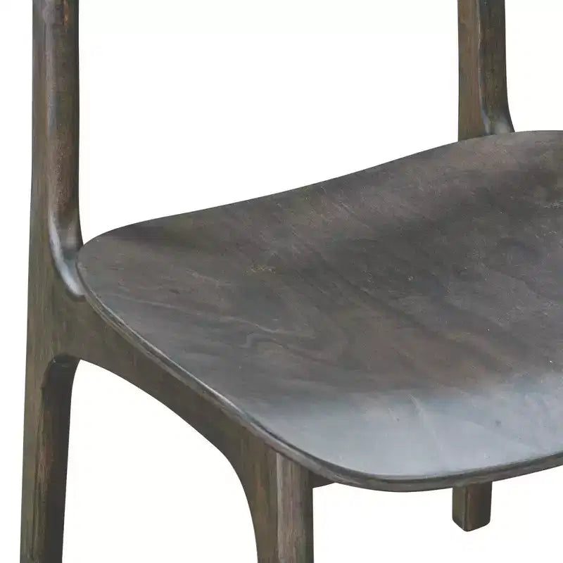 Chaises de salle à manger finition Carbonite
