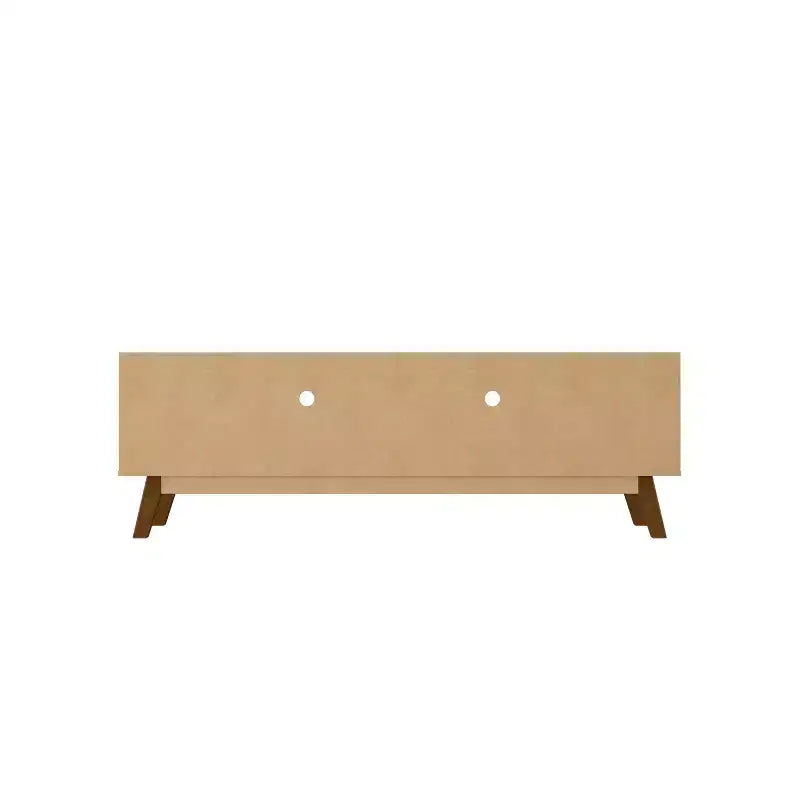 Meuble TV moderne du milieu du siècle à 4 étagères, meuble de divertissement, console multimédia