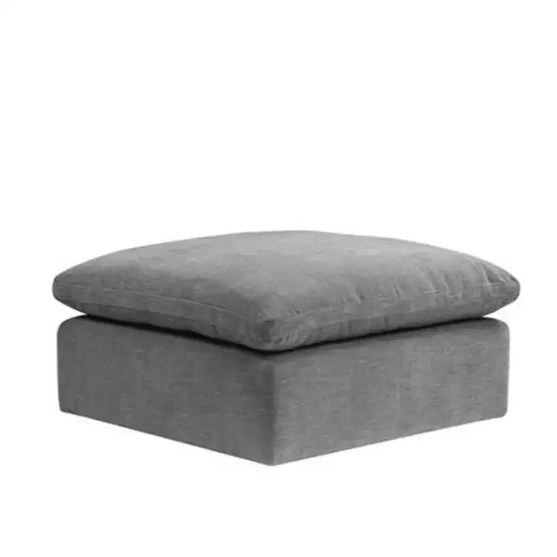 Banc en lin gris