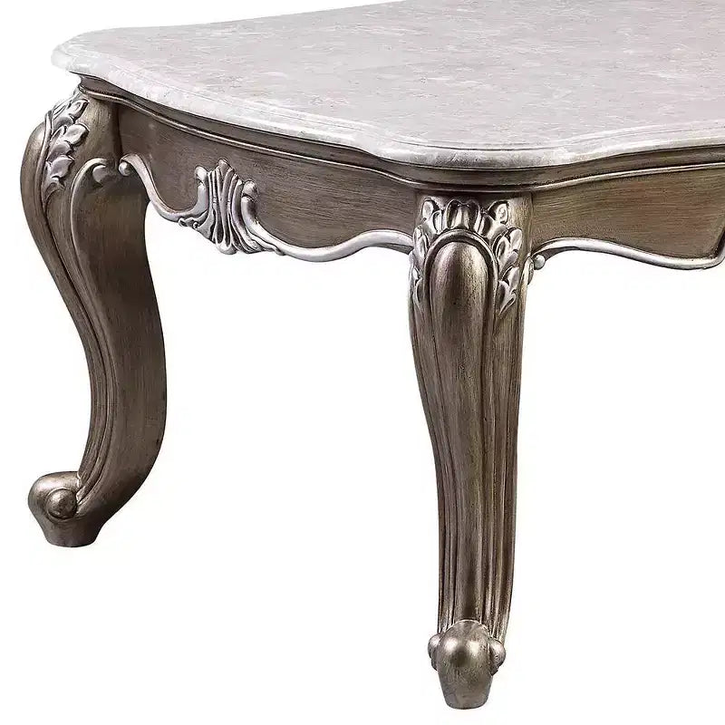Table basse coquillage sculpté