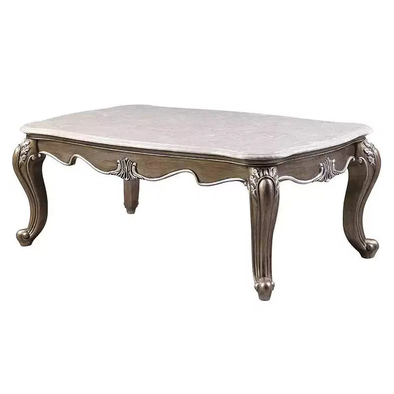 Table basse coquillage sculpté