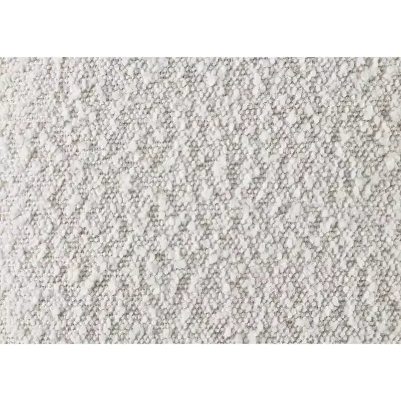 Lit Boucle Blanc Noyer Rembourrage Lin