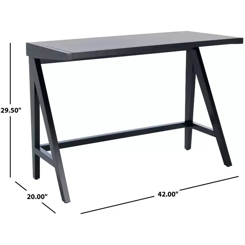 Bureau de style moderne avec un plateau blanc lisse