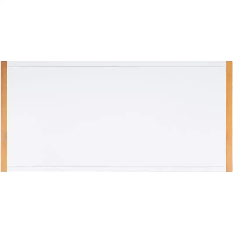 Bureau de style moderne avec un plateau blanc lisse