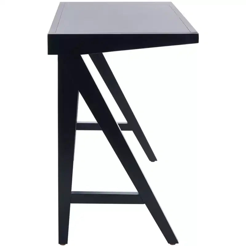 Bureau de style moderne avec un plateau blanc lisse
