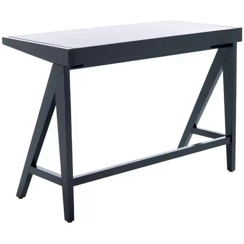Bureau de style moderne avec un plateau blanc lisse