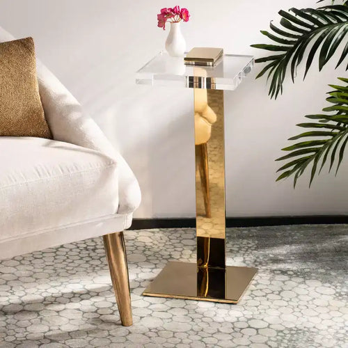 Table d'appoint en acrylique