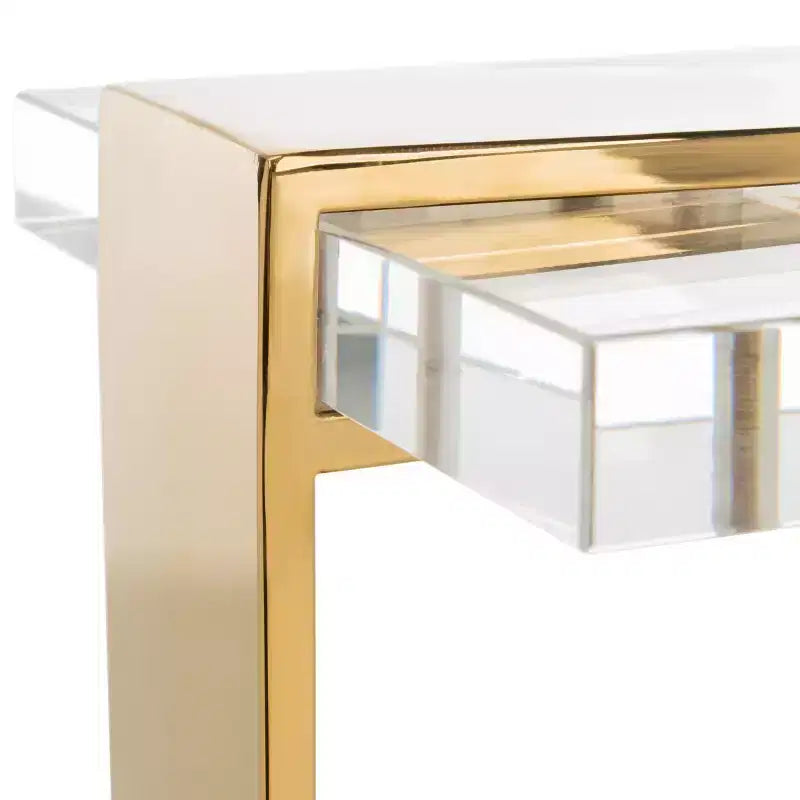 Table d'appoint en acrylique