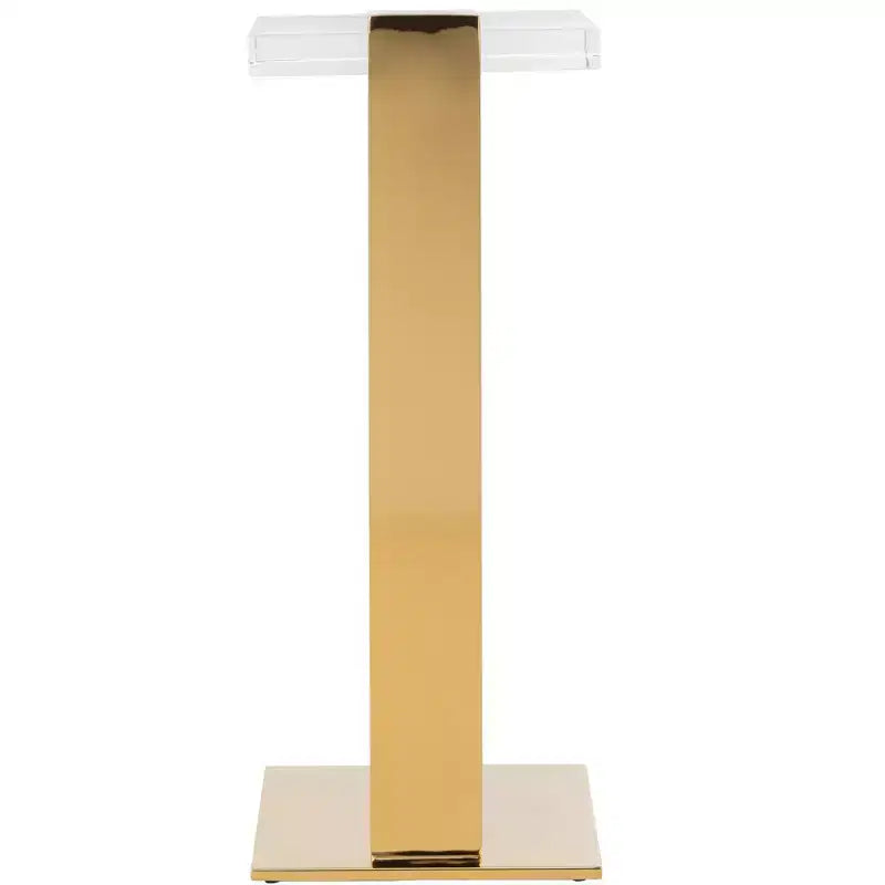 Table d'appoint en acrylique