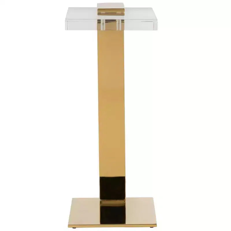 Table d'appoint en acrylique