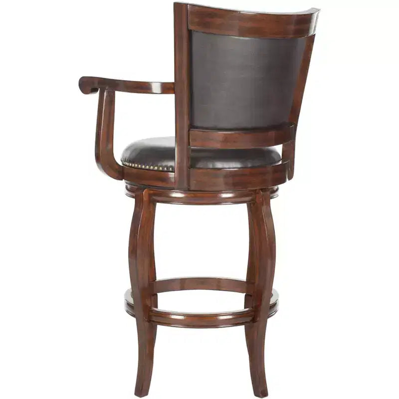 Tabourets de bar en cuir