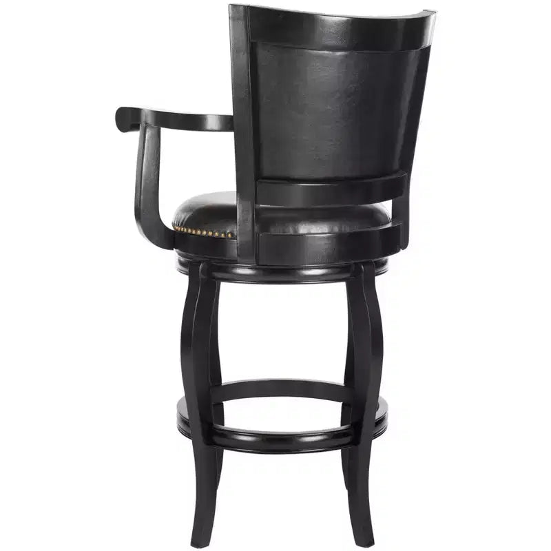 Tabourets de bar en cuir