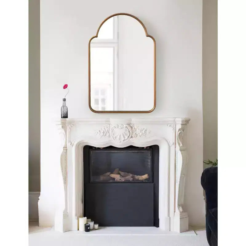 Miroir arche en métal