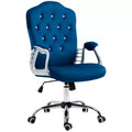 Chaise de bureau, Chaise d'ordinateur en velours, Chaise de bureau capitonnée