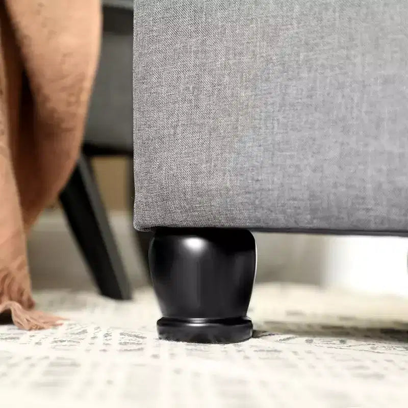 Banc Ottoman de Rangement Long, Tabouret de Bout de Lit avec Rangement, Charge Supportée