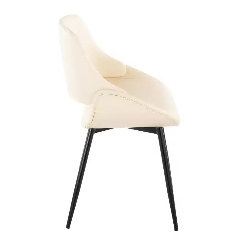 Chaise de salle à manger avec accoudoirs