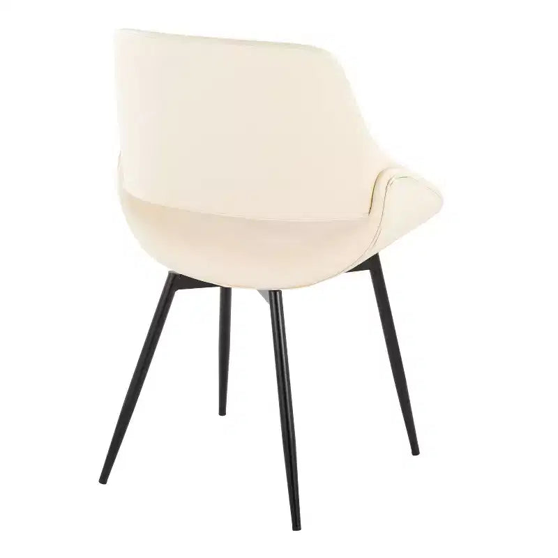 Chaise de salle à manger avec accoudoirs