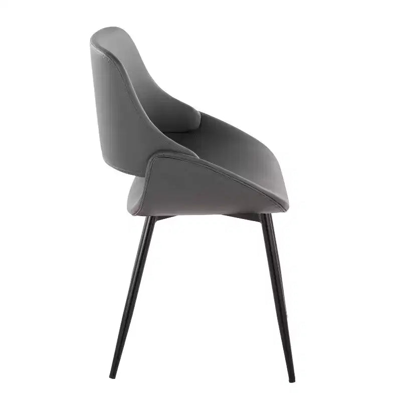 Chaise de salle à manger avec accoudoirs