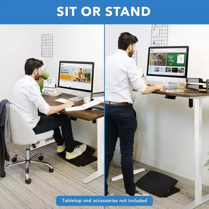 Base de bureau debout électrique à moteur unique