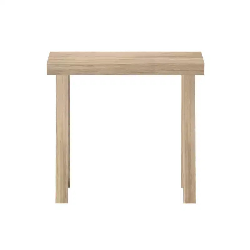 Console en bois massif, table de canapé style ferme classique