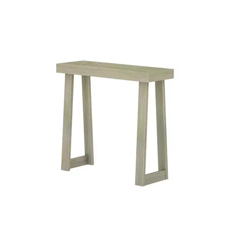 Console en bois massif, table de canapé style ferme classique