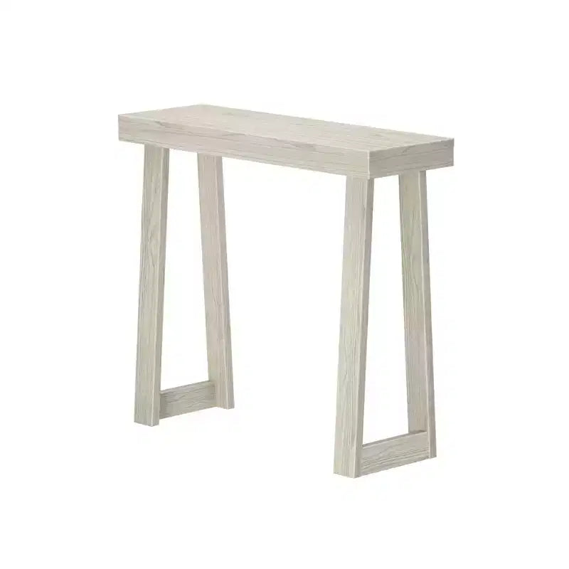 Console en bois massif, table de canapé style ferme classique