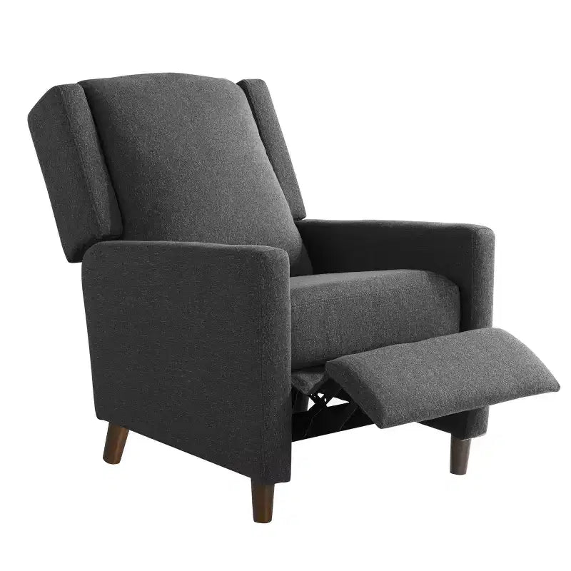 Fauteuil inclinable à dossier basculant tissé