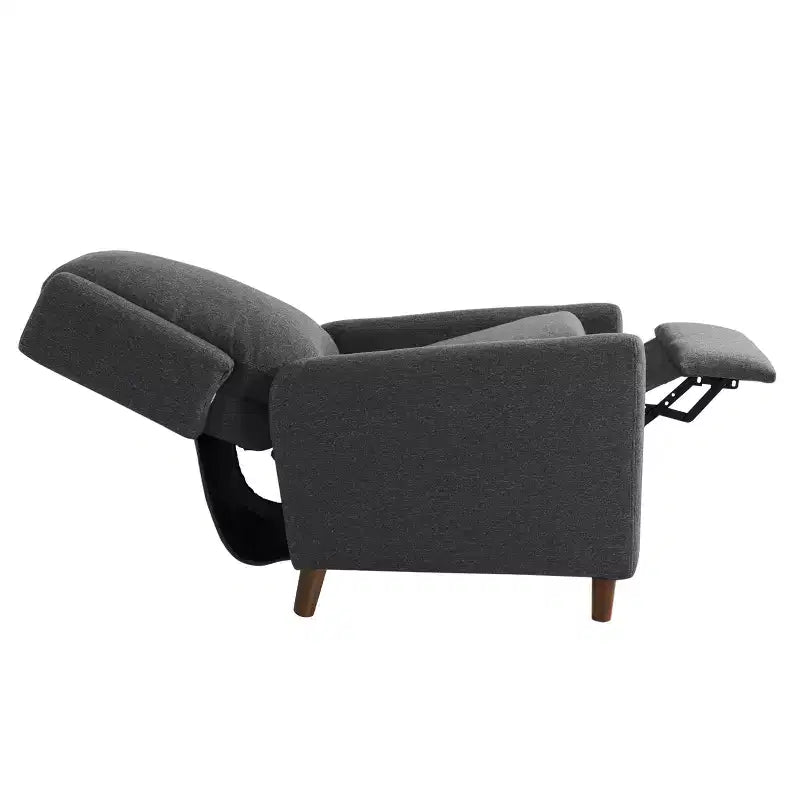 Fauteuil inclinable à dossier basculant tissé